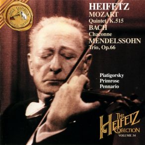 Download track IV. Finale - Allegro Appassionato Jascha HeifetzGregor Piatigorsky, Leonard Pennario