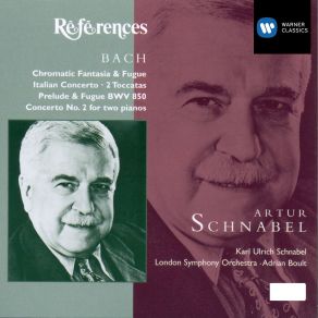 Download track Concerto For Two Pianos In C Major, BWV 1061: II. Adagio Ovvero Largo Artur Schnabel