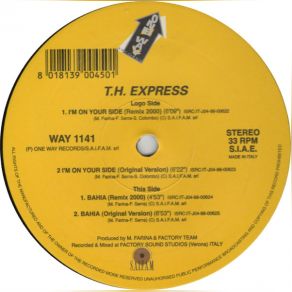 Download track I'm On Your Side (Remix 2000) T. H. Express