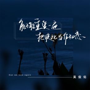 Download track 能不能重爱一遍，把彼此当作初恋 吴俊佑