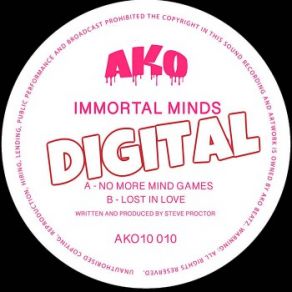 Download track No More Mind Games Immortal Minds