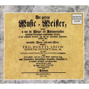 Download track 2 (01) Sechste Lektion - Arie Aus Der Oper - Eginhard Georg Philipp Telemann