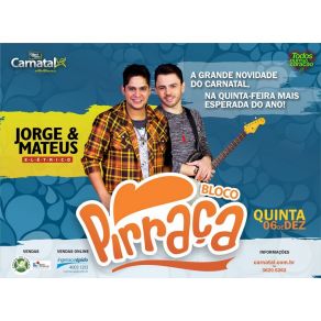 Download track Carnatal 17 Jorge E MateusBloco Pirraça