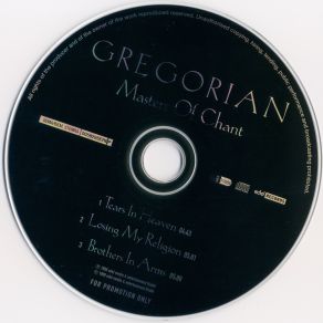 Download track Tears In Heaven Gregorian