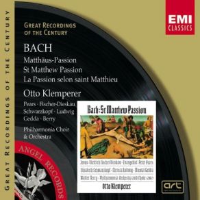 Download track (Rezitativ) Sie Hielten Aber Einen Rat Otto Klemperer, Philharmonia Choir & Orch,