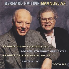 Download track Concerto No. 2 In B - Flat Major For Piano And Orchestra, Op. 83 IV. Allegretto Grazioso Yo - Yo Ma, Emanuel Ax, Boston Symphony Orchestra