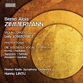 Download track 02. Violin Concerto; II. Fantasia Bernd Alois Zimmermann