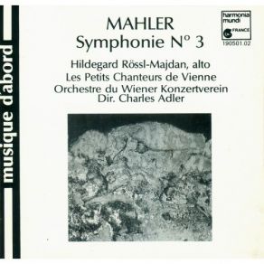 Download track 1. Symphonie N° 3 En Re Mineur Pour Alto Solo Choeurs Et Orchestre: Premier Mouvement Debut Et Fin Gustav Mahler