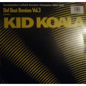 Download track I Like My Beats Kid Koala