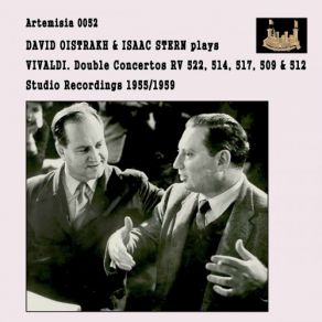 Download track Concerto In A Minor For Two Violins, Strings And B. C. Op 3 No 8: Allegro David Oistrakh