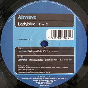 Download track Ladyblue (Markus Schulz Cold Harbour Mix) Airwave