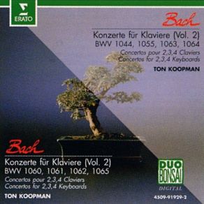 Download track Bwv 1063 D 3 Cembali Und Orchester - III Allegro Orchester, Amsterdam Baroque Orchestra, Ton Koopman