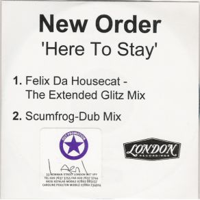 Download track Here To Stay [Scumfrog Dub Mix] New Order