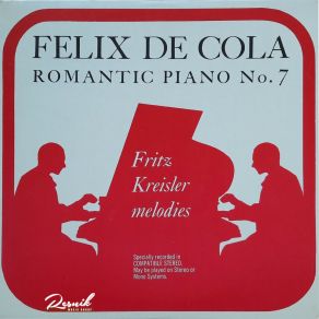 Download track Songs My Mother Taught Me (Dvorak) Felix De ColaDvorák