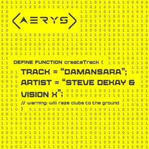 Download track Damansara Steve Dekay, VISION X