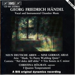 Download track 14. Trio Sonata For 2 Treble Instruments Continuo In C Minor HWV 386a: - III. Andante Georg Friedrich Händel