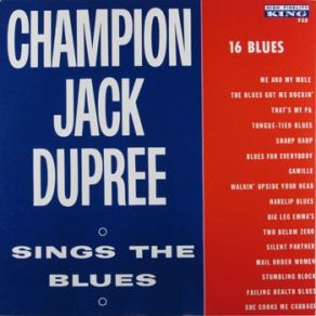 Download track Two Below Zero Champion Jack Dupree