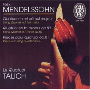 Download track 01. Quartet In E-Flat Major - I. Allegro Moderato Jákob Lúdwig Félix Mendelssohn - Barthóldy