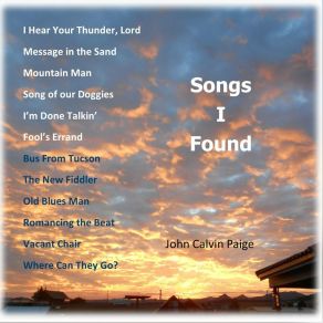 Download track Message In The Sand John Calvin Paige