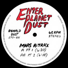 Download track Mars R-Trax Pt. 1 Donald Dust