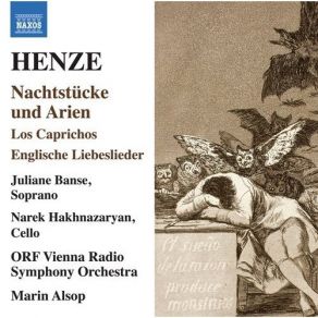 Download track 14. Los Caprichos - IX. Schöne Herrin Hans Werner Henze