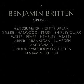 Download track Midsummer Nights Dream - Act III - Scene II - O Grim-Look'd Night Benjamin Britten