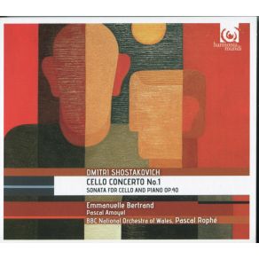 Download track Sonata For Cello And Piano Op. 40. III. Largo Pascal Amoyel, E. Bertrand, BBC National Orchestral Of Wales