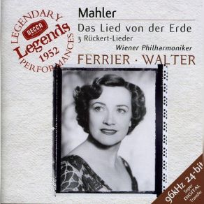 Download track 3 Ruckert Lieder - Um Mitternacht Bruno Walter, Julius Patzak, Kathleen Ferrier, Gustav Mahler, Wiener Philarmoniker