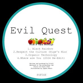 Download track Black Rainbow Evil Quest