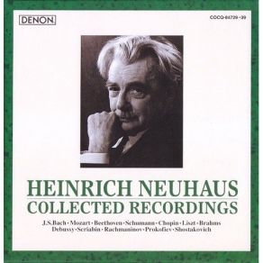 Download track 08. J. Brahms, Capriccio In F-Sharp Minor Op. 76 N. 1 Neuhaus Heinrich