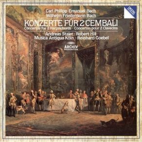 Download track 9. Bach W. F. - Konzert Fur 2 Cembali Und Orchester Es-Dur - Vivace Musica Antiqua Koln