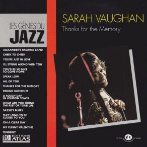 Download track Thanks To The Memory Sarah Vaughan