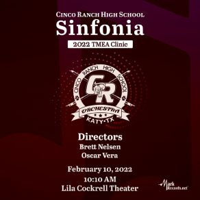 Download track Concerto For 2 Violins & Cello In G Minor, RV 578 III. Larghetto (Live) Brett Nelsen, Cinco Ranch High School Sinfonia Orchestra