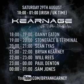 Download track Kearnage Virtual Night, Germany 2020-08-29 Stoneface & Terminal