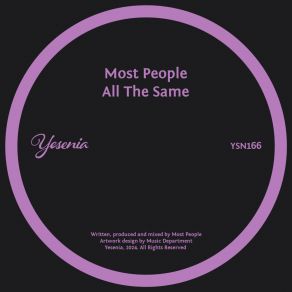 Download track All The Same (Instrumental Mix) Most People