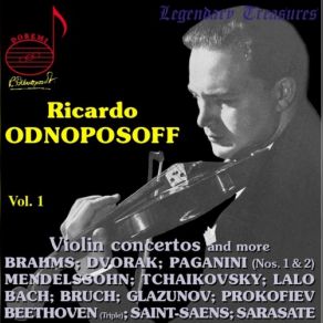 Download track Violin Concerto No. 2 In E Major, BWV 1042: I. Allegro Ricardo Odnoposoff