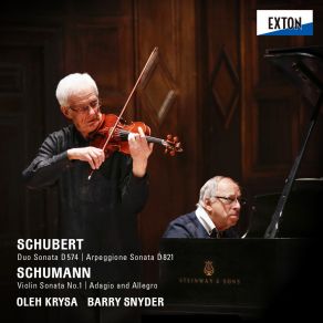 Download track Duo Sonata For Violin And Piano In A Major, Op. 162 D. 574: 3. Andantino Oleh Krysa, Barry Snyder