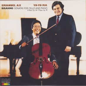 Download track Sonata No. 1 In E Minor For Cello And Piano, Op. 38 III. Allegro Yo - Yo Ma, Emanuel Ax