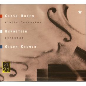 Download track 02. Glass - Violin Concerto - 2. Quarter = Ca. 108 Gidon Kremer, The New York Philharmonic Orchestra, Wiener Philarmoniker