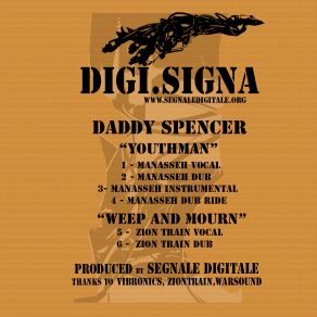 Download track Youth Man (Manasseh Vocal) Daddy Spencer