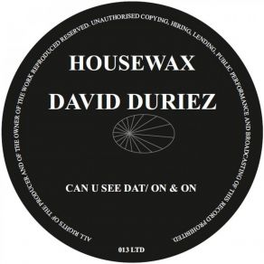 Download track Can You See Dat (Original 97 Mix) David Duriez