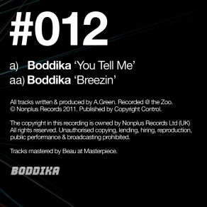 Download track You Tell Me Boddika