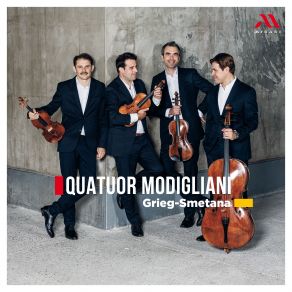 Download track Grieg String Quartet No. 1 In G Minor, Op. 27 III. Intermezzo. Allegro Molto Marcato - Più Vivo E Scherzando - Coda - Vivo Quatuor Modigliani