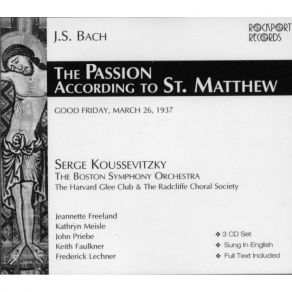 Download track Not Upon The Feast Johann Sebastian Bach