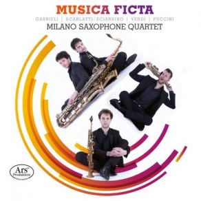 Download track Canzoniere Da Scarlatti (Elaborazioni Da Concerto Per Quartetto) II. Allegro Milano Saxophone Quartet