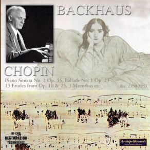 Download track Etudes, Op. 10 (Excerpts) No. 2 In A Minor Chromatique Wilhelm Backhaus