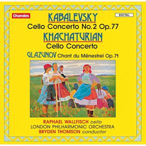 Download track 03. Dmitry Kabalevsky Cello Concerto No. 2 Op. 77 - III. Andante Con Moto The London Philharmonic Orchestra, Raphael Wallfisch