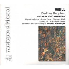 Download track 11. Das Berliner Requiem - Zweiter Bericht Üeber Den Unbekannten Soldaten Unter D... Kurt Weill