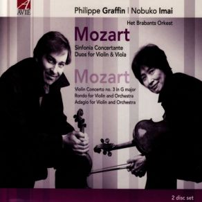 Download track Adagio For Violin And Orchestra In E Major K261 Nobuko Imai, Philippe GraffinHet Brabants Orkest