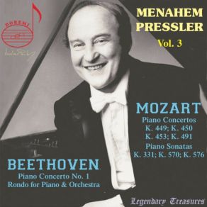 Download track Piano Sonata No. 17 In B-Flat Major, K. 570 I. Allegro Menahem Pressler